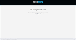 Desktop Screenshot of citi.bridgetrack.com