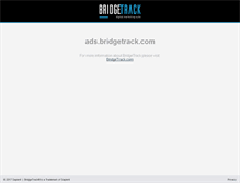Tablet Screenshot of ads.bridgetrack.com